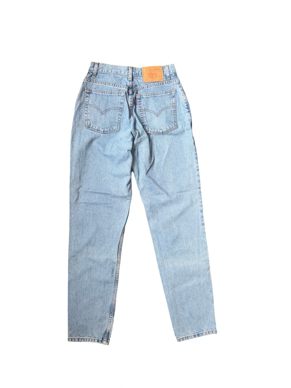 VTG 98 Levi's 550 relaxed fit tapered leg jeans, medium. Wash women'size 8‎ long